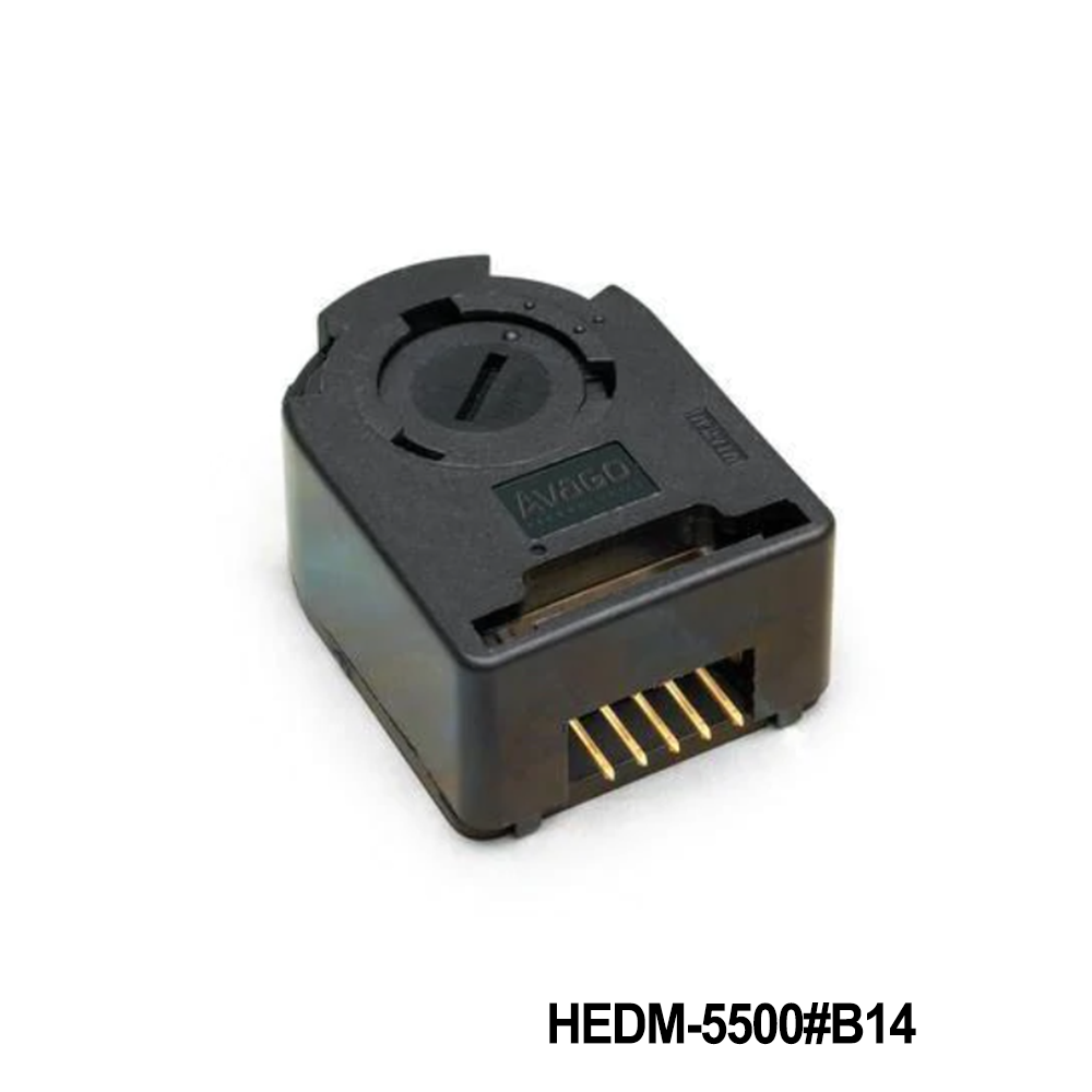 Broadcom / Avago HEDM-5500#B14 Encoders 2 Channel 1000 CPR 5mm Film CW