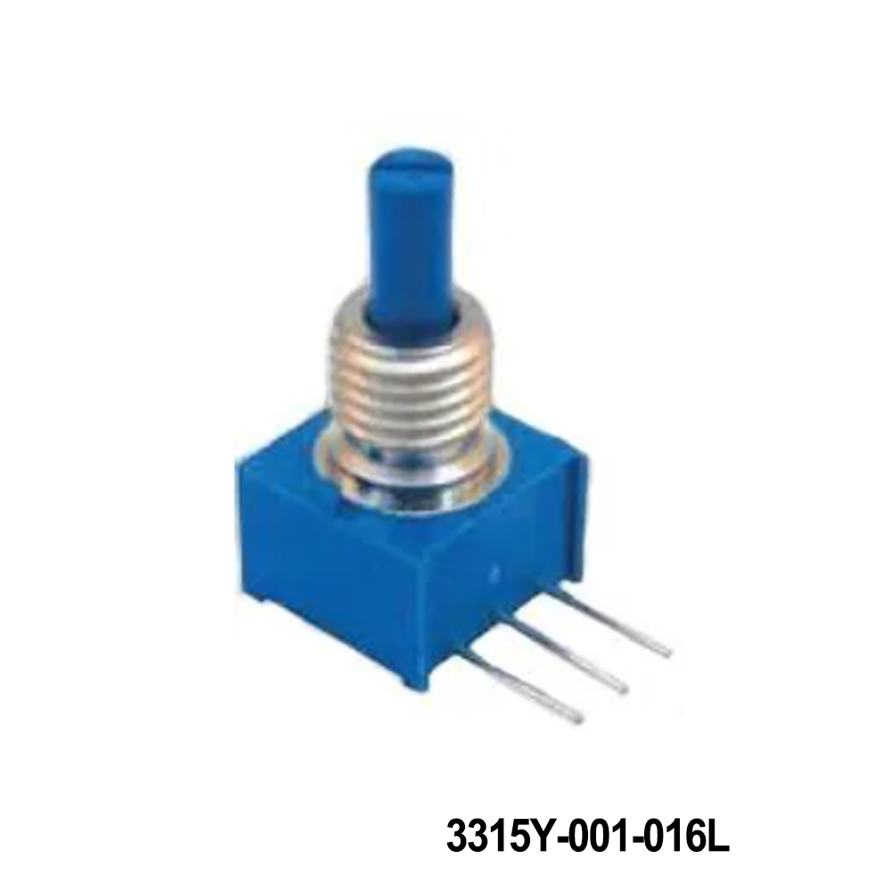 Bourns 3315Y-001-016L Encoders 9mm SQ SEAL 16PPR SLOTTED SHAFT