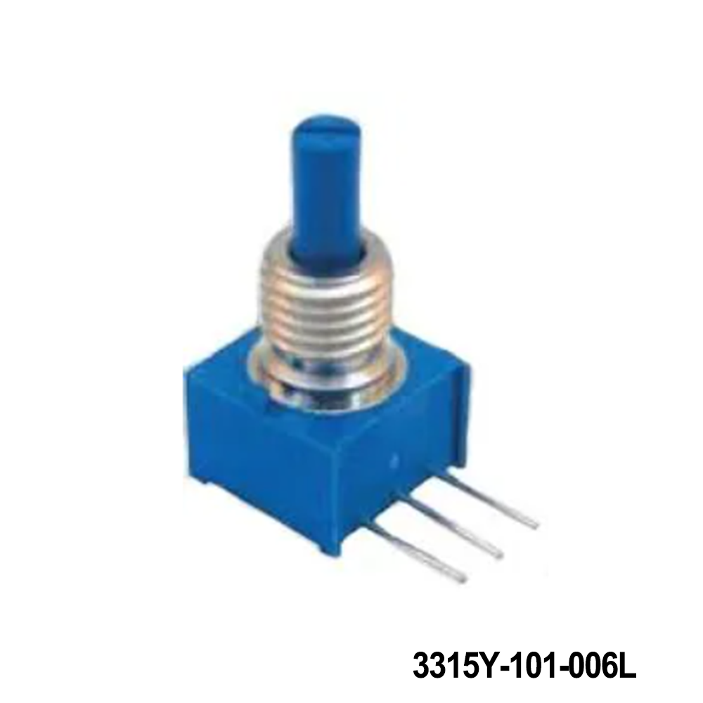 Bourns 3315Y-101-006L Encoders 9mm SQ SEAL 6PPR FLATTED SHAFT
