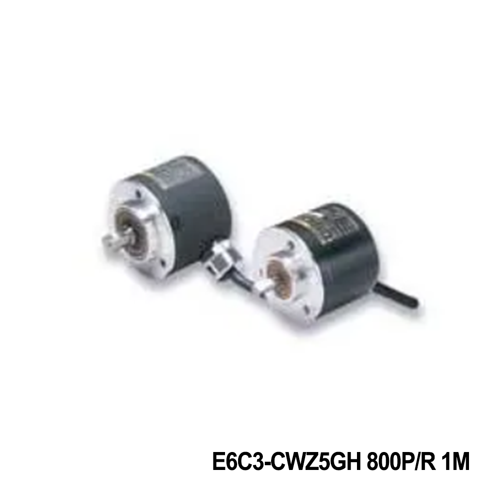 Omron Automation and Safety E6C3-CWZ5GH 800P/R 1M Encoders INC 12-24VDC NPN/PNP ABZ Phase