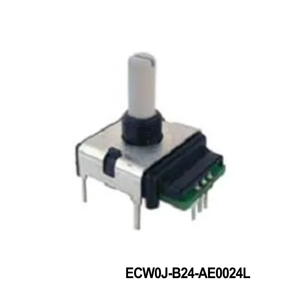 Bourns ECW0J-B24-AE0024L Encoders SLOT PCB 24 DET 3/8" Bushing