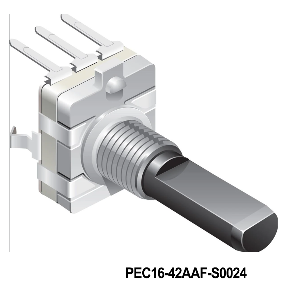 Bourns PEC16-42AAF-S0024 Encoders 16 mm 24 DETENTS ENCODER