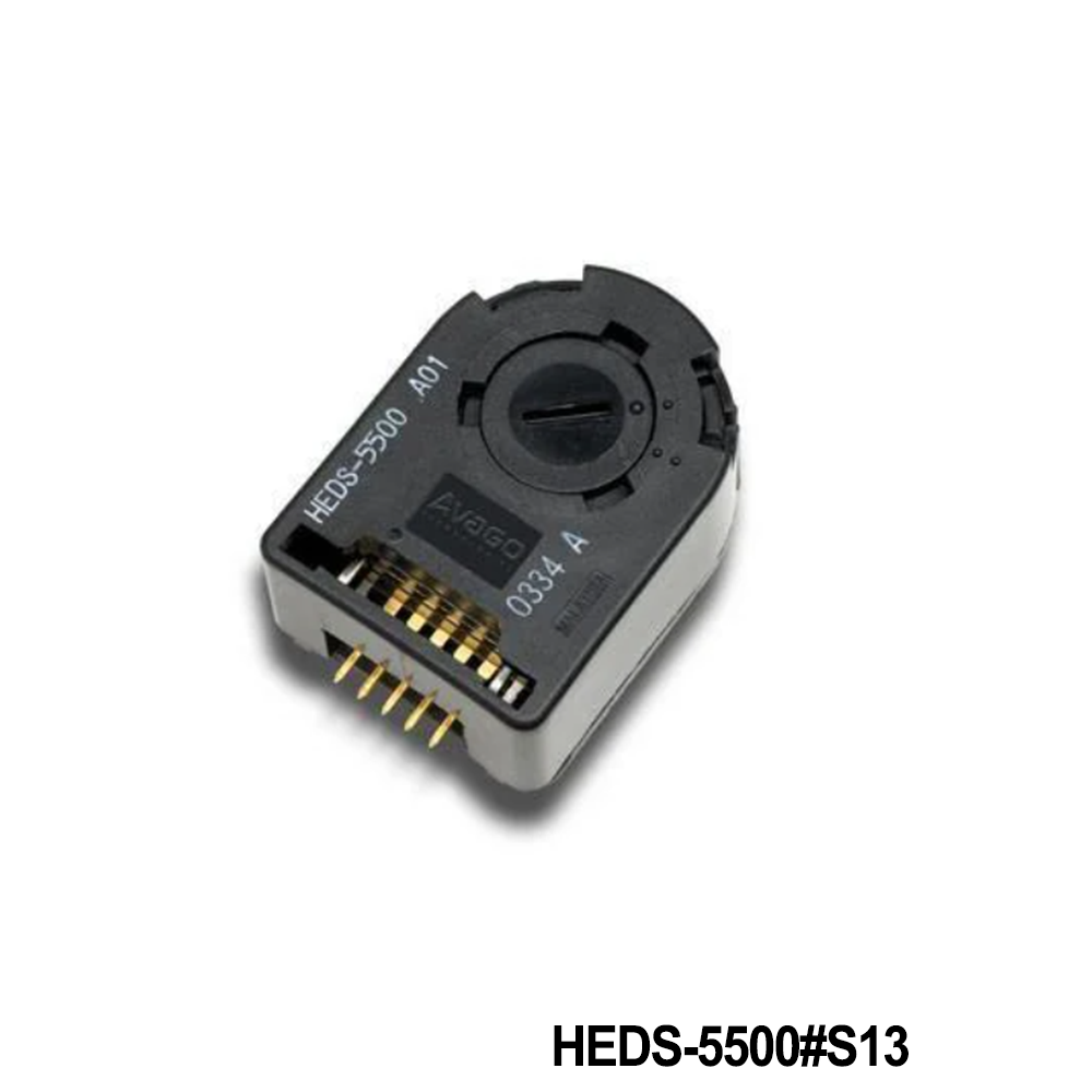 Broadcom / Avago HEDS-5500#S13 Encoders 2 Channel 50 CPR 8mm Metal CW