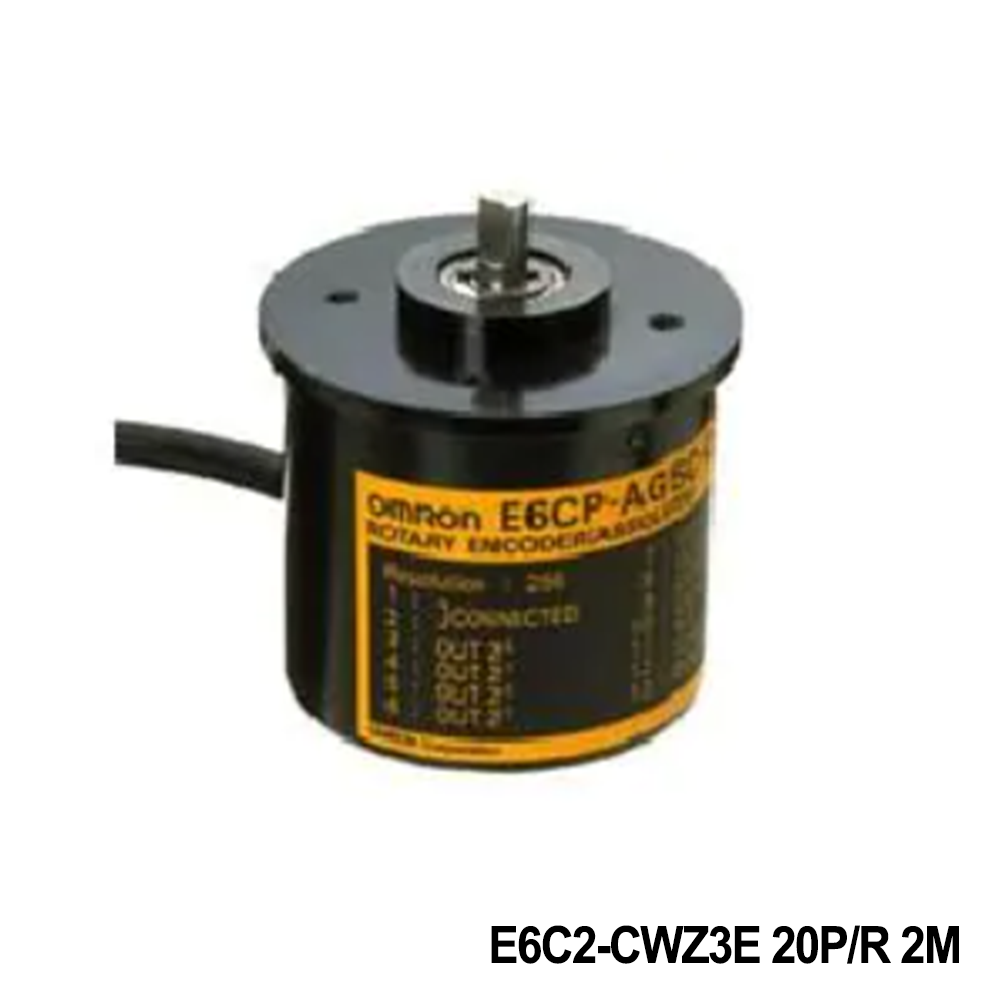 Omron Automation and Safety E6C2-CWZ3E 20P/R 2M Encoders INC 5-12VDC VOLT ABZ PHASE