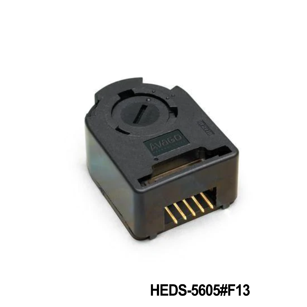 Broadcom / Avago HEDS-5605#F13 Encoders 2 Channel 256 CPR 8mm Metal CW