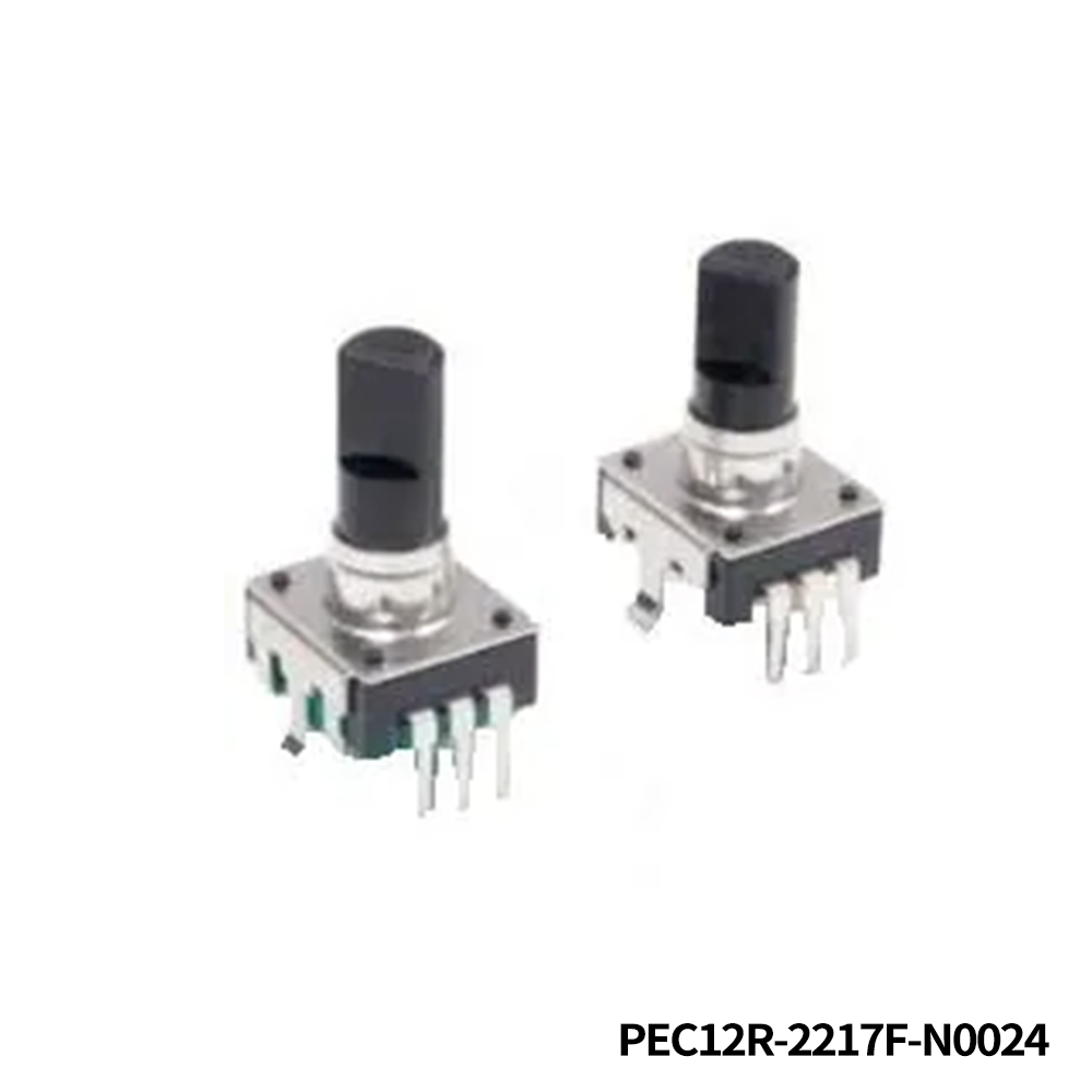 Bourns PEC12R-2217F-N0024 Encoders VERT 24DET 24PULSE 17.5mm SHAFT W/O SW