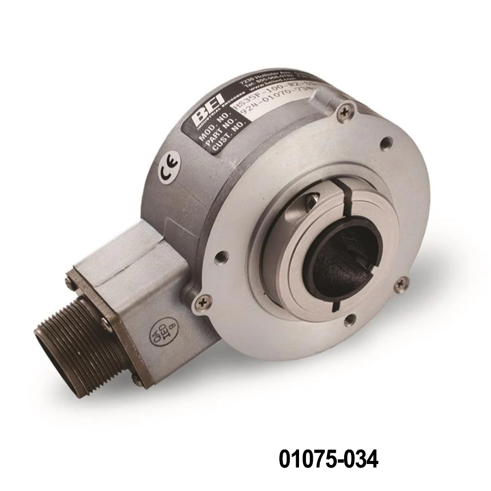 BEI Sensors 01075-034 Encoders Incremental Hollow Shaft Encoder 3.5" diameter