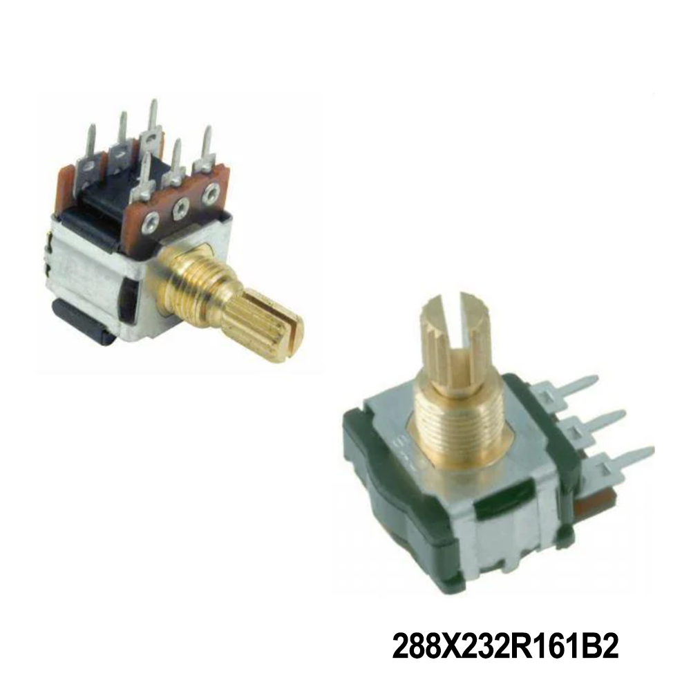 CTS Electronic Components 288X232R161B2 Encoders Bush .25" 1" shft Round 16 com