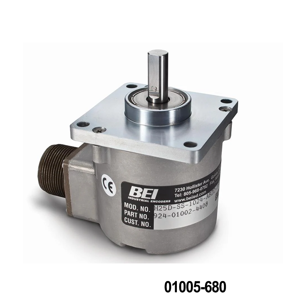 BEI Sensors 01005-680 Encoders Incremental Rotary Encoder 2.5" diameter