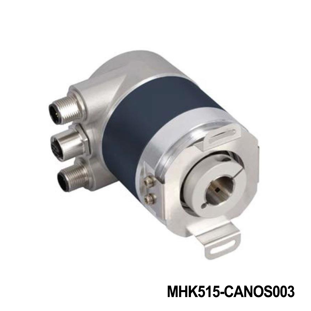 BEI Sensors MHK515-CANOS003 Encoders Absolute multi-turn Encoder 58mm, Blind shaft, 12x13 Bits, CANopen