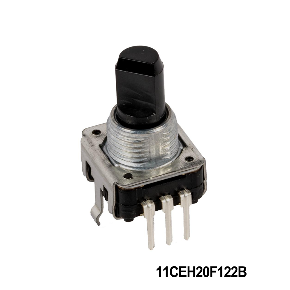 CTS Electronic Components 11CEH20F122B Encoders 12mm Encoder 24 PPR 20mm Flat Shaft