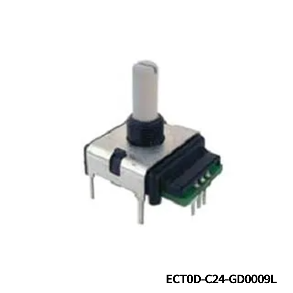 Bourns ECT0D-C24-GD0009L Encoders 3/8"flat 12 DET 1/4" Bushing