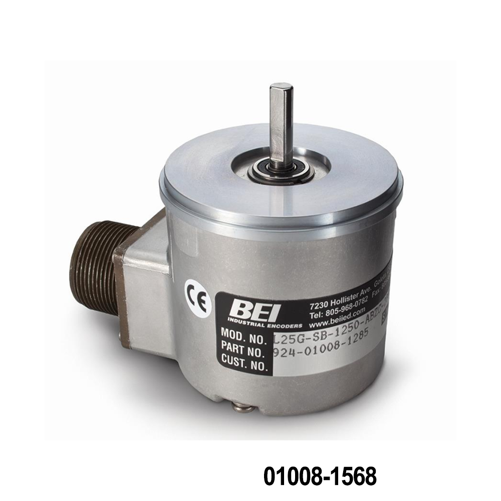 BEI Sensors 01008-1568 Encoders Incremental Rotary Encoder 2.5" diameter