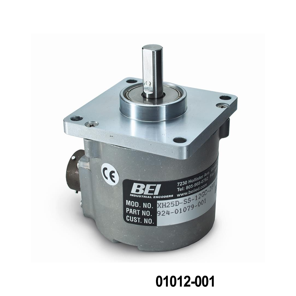 BEI Sensors 01012-001 Encoders Absolute Rotary Encoder 2.5" diameter