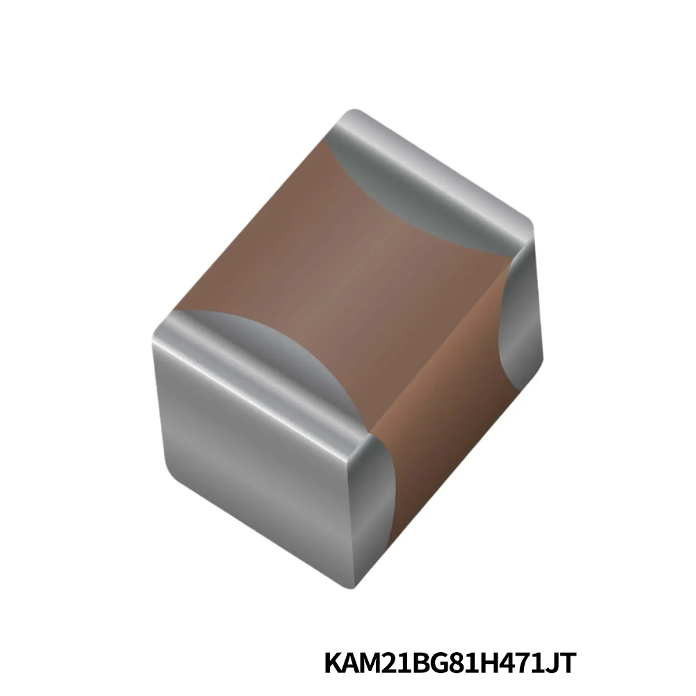 KYOCERA AVX KAM21BG81H471JT Multilayer Ceramic Capacitors MLCC - SMD/SMT 50V 470pF X8G 0805 5% AEC-Q200