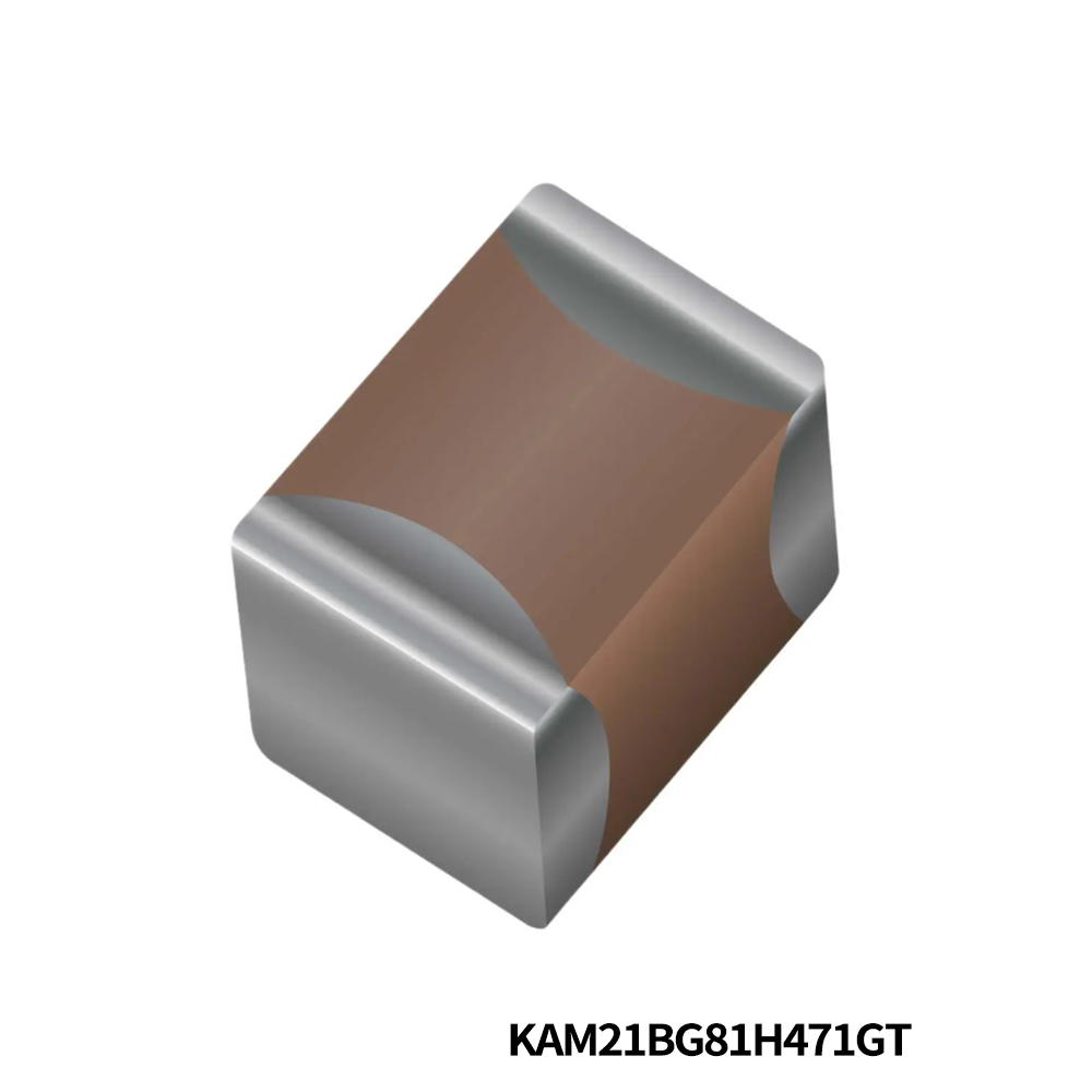 KYOCERA AVX KAM21BG81H471GT Multilayer Ceramic Capacitors MLCC - SMD/SMT 50V 470pF X8G 0805 2% AEC-Q200