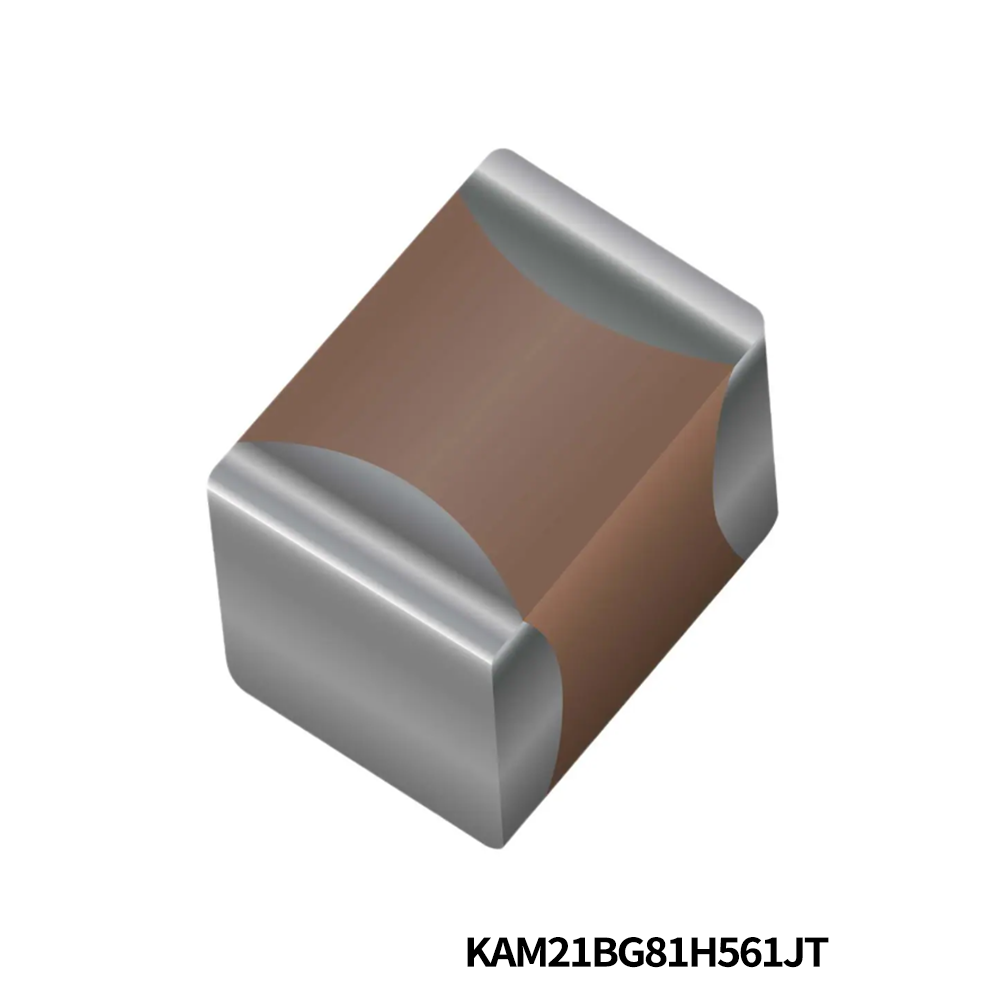 KYOCERA AVX KAM21BG81H561JT Multilayer Ceramic Capacitors MLCC - SMD/SMT 50V 560pF X8G 0805 5% AEC-Q200