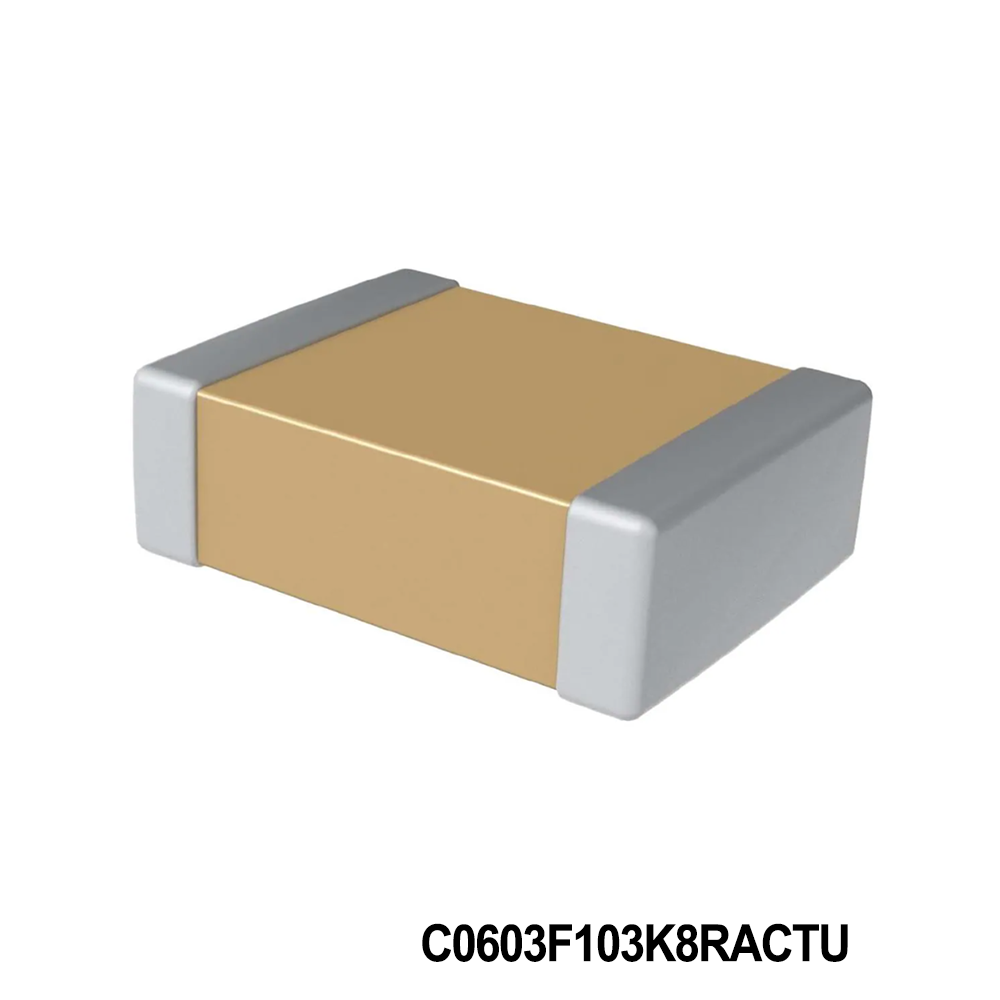 KEMET C0603F103K8RACTU Multilayer Ceramic Capacitors MLCC - SMD/SMT 10V 0.01uF X7R 0603 10%
