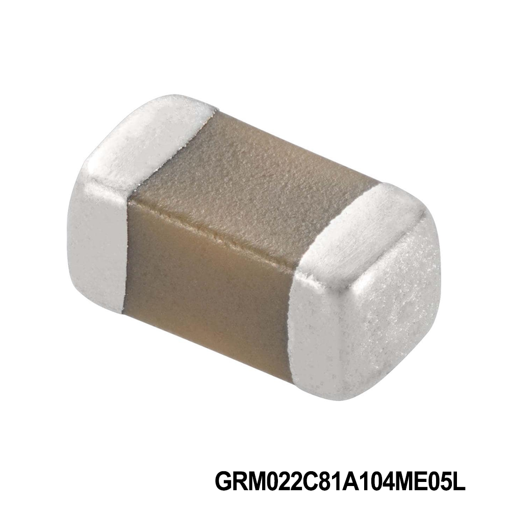 Murata Electronics GRM022C81A104ME05L Multilayer Ceramic Capacitors MLCC - SMD/SMT