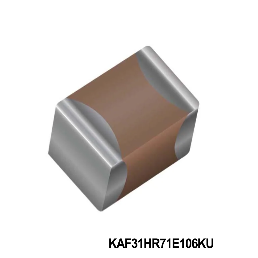 KYOCERA AVX KAF31HR71E106KU Multilayer Ceramic Capacitors MLCC - SMD/SMT 25V 10uF X7R 1206 10% AEC-Q200 FlexiTerm