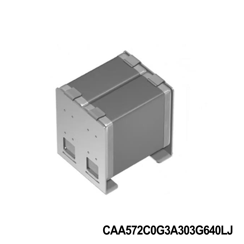 TDK CAA572C0G3A303G640LJ Multilayer Ceramic Capacitors MLCC - SMD/SMT Automotive Grade,Inline MEGA Cap,2220,C0G,1000V,30nF,+/-2%,6.4mm