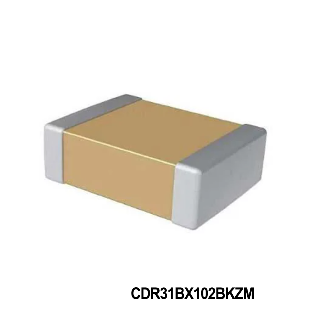 Knowles Novacap CDR31BX102BKZM Multilayer Ceramic Capacitors MLCC - SMD/SMT 0805, BX, 1nF, 100V, 10% Tolerance, Tin Lead finish MLCC to MIL-PRF-55681