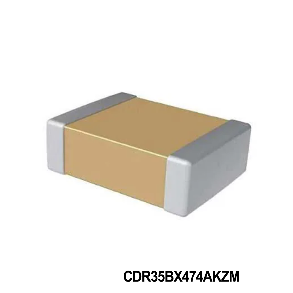 Knowles Novacap CDR35BX474AKZM Multilayer Ceramic Capacitors MLCC - SMD/SMT 1825, BX, 470nF, 50V, 10% Tolerance, Tin Lead finish MLCC to MIL-PRF-55681