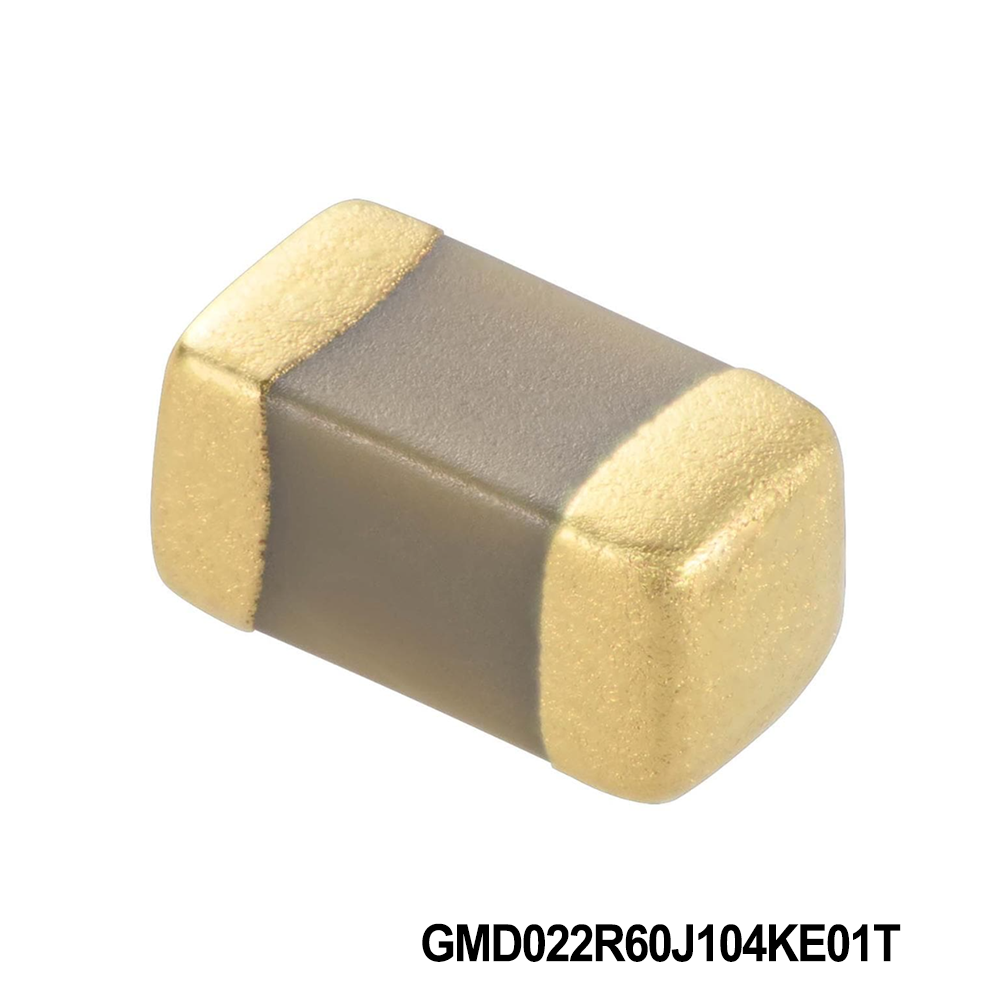 Murata Electronics GMD022R60J104KE01TMultilayer Ceramic Capacitors MLCC - SMD/SMT