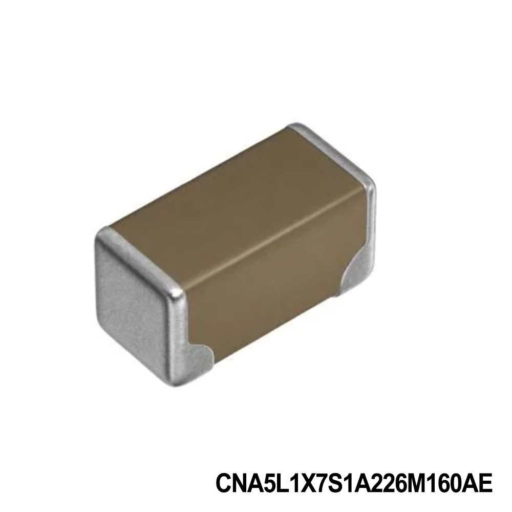 TDK CNA5L1X7S1A226M160AE Multilayer Ceramic Capacitors MLCC - SMD/SMT 1206 10VDC 22uF 20% 1.6mm X7S AEC-Q200