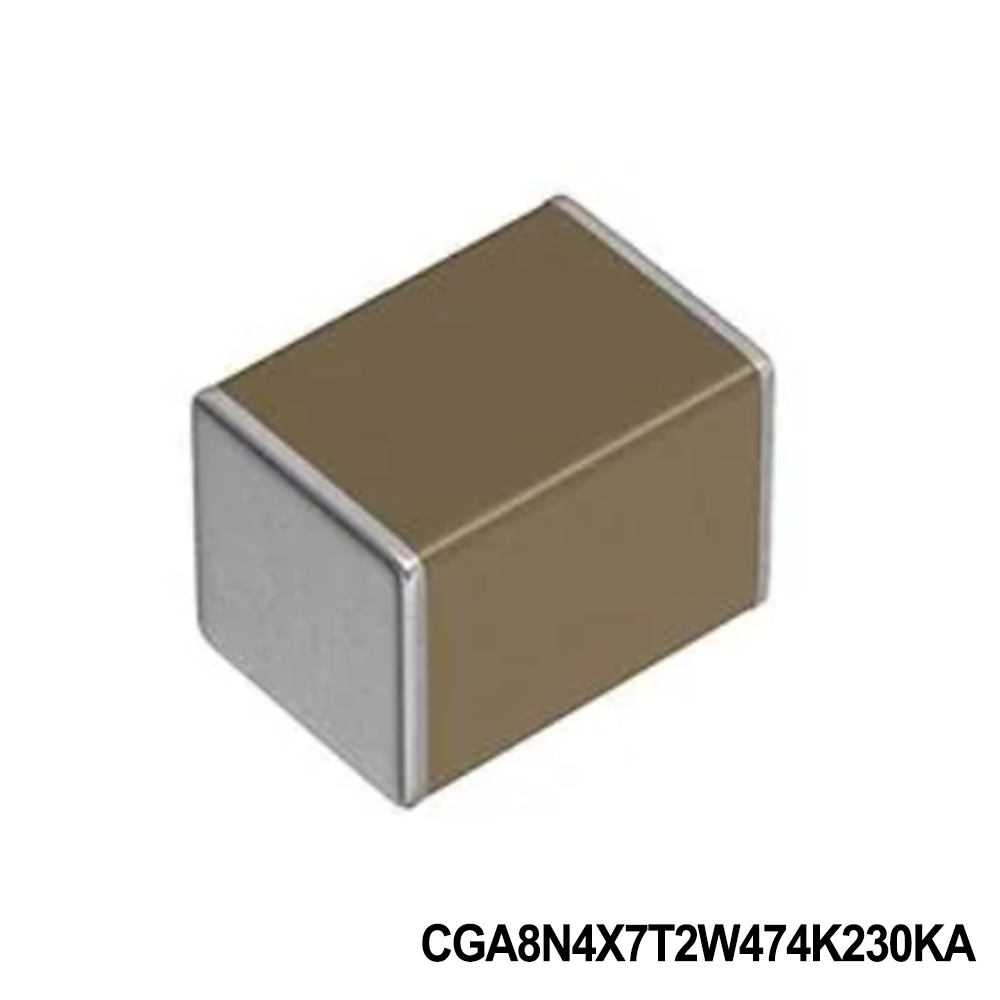 TDK CGA8N4X7T2W474K230KA Multilayer Ceramic Capacitors MLCC - SMD/SMT CGA 1812 450V 0.47uF X7T 10% AEC-Q200