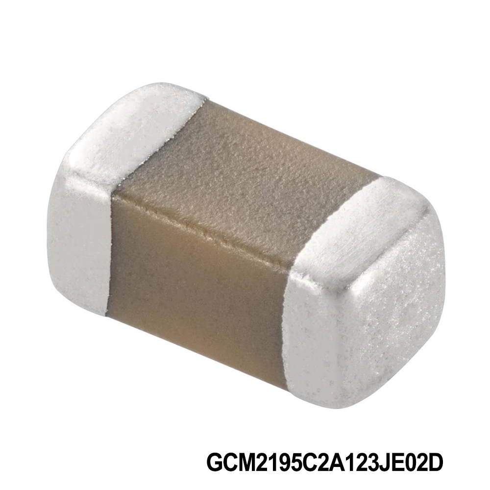 Murata Electronics GCM2195C2A123JE02D Multilayer Ceramic Capacitors MLCC - SMD/SMT 0805 100VDC 0.012uF 5% C0G AEC-Q200