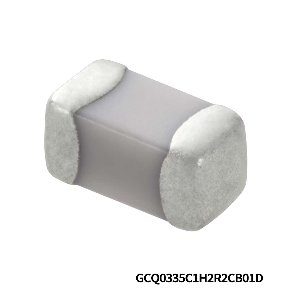 Murata Electronics GCQ0335C1H2R2CB01D Multilayer Ceramic Capacitors MLCC - SMD/SMT 0201 50VDC 2.2pF Tol 0.25pF C0G AEC-Q200