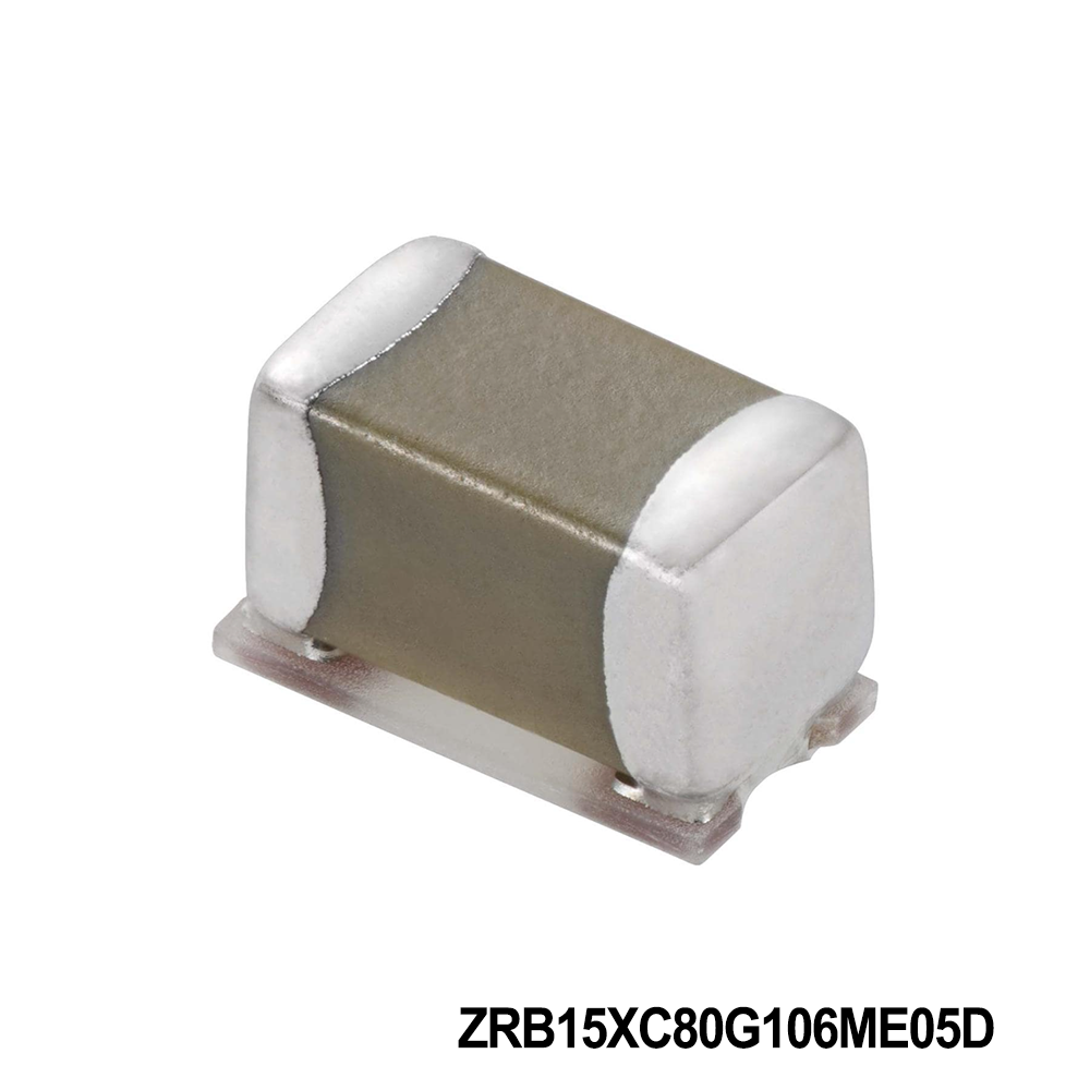 Murata Electronics ZRB15XC80G106ME05D Multilayer Ceramic Capacitors MLCC - SMD/SMT 0402 4VDC 10uF 20% X6S