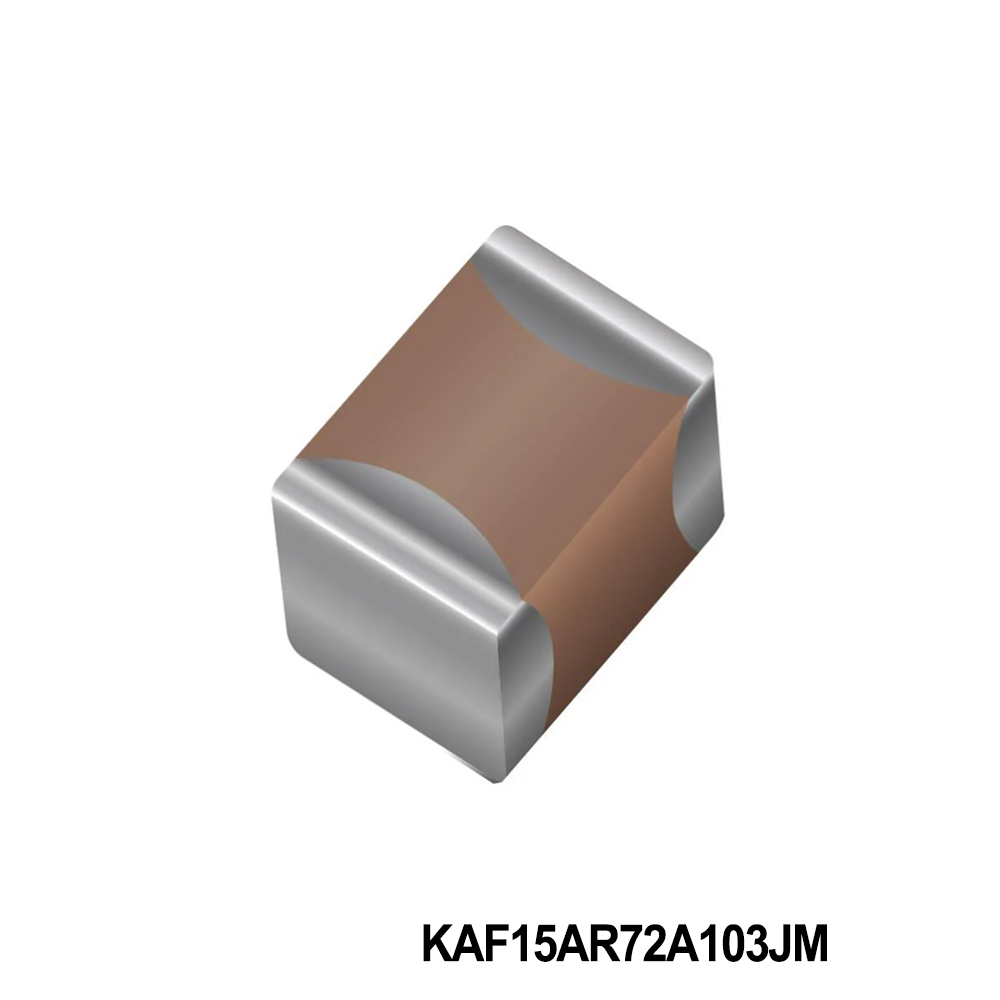 KYOCERA AVX KAF15AR72A103JM Multilayer Ceramic Capacitors MLCC - SMD/SMT 100V .01pF X7R 0603 5% AEC-Q200 FLEXITER