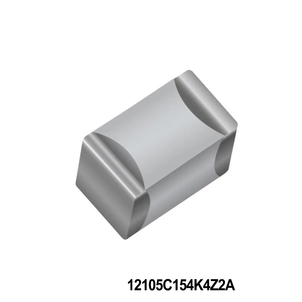 KYOCERA AVX 12105C154K4Z2A Multilayer Ceramic Capacitors MLCC - SMD/SMT 50V 0.15uF X7R 1210 10% AEC-Q200 FLEXITERM