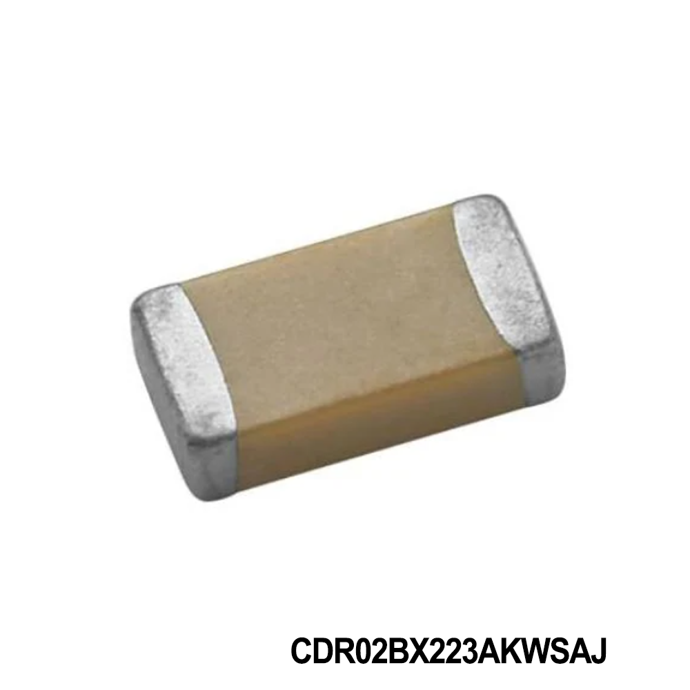 Vishay CDR02BX223AKWSAJ Multilayer Ceramic Capacitors MLCC - SMD/SMT .022UF 50V 10%