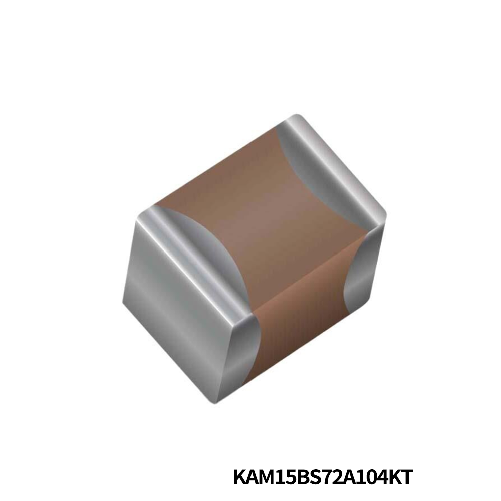 KYOCERA AVX KAM15BS72A104KT Multilayer Ceramic Capacitors MLCC - SMD/SMT 100V 0.1uF X7S 0603 10% AEC-Q200