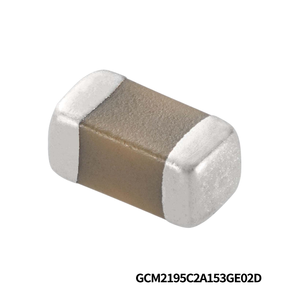 Murata Electronics GCM2195C2A153GE02D Multilayer Ceramic Capacitors MLCC - SMD/SMT 0805 100VDC 0.015uF 2% C0G AEC-Q200