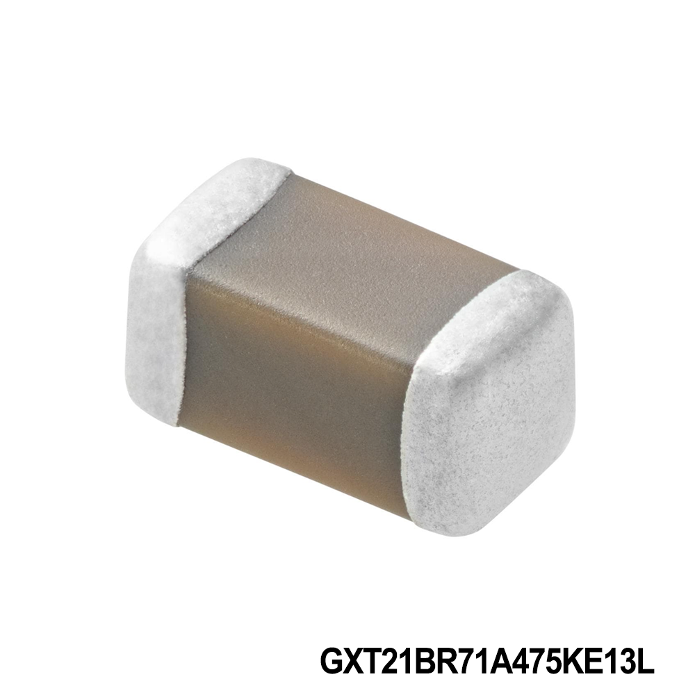 Murata Electronics GXT21BR71A475KE13L Multilayer Ceramic Capacitors MLCC - SMD/SMT 0805 10VDC 4.7uF 10% X7R AEC-Q200