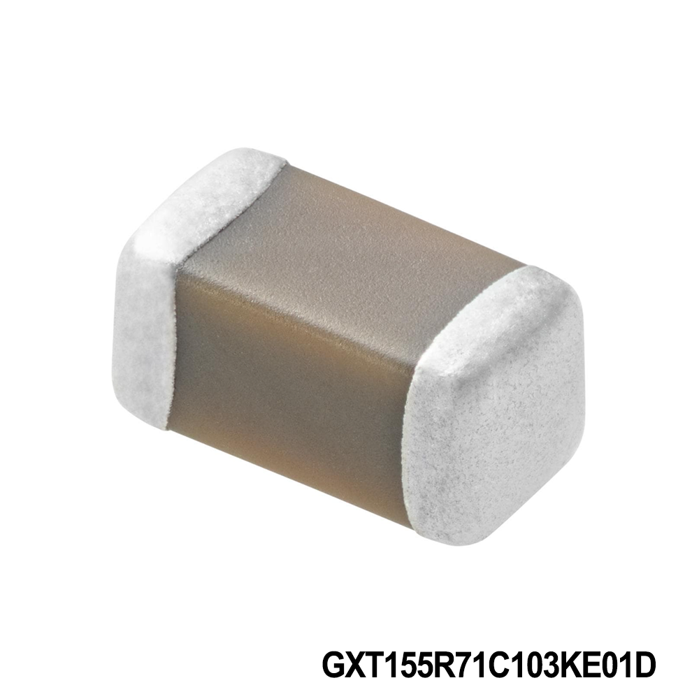 Murata Electronics GXT155R71C103KE01D Multilayer Ceramic Capacitors MLCC - SMD/SMT 0402 16VDC 0.01uF 10% X7R AEC-Q200