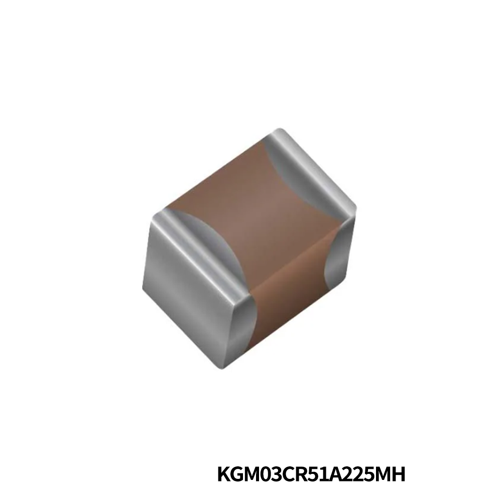 KYOCERA AVX KGM03CR51A225MH Multilayer Ceramic Capacitors MLCC - SMD/SMT 10V 2.2uF X5R 0201 2 0%
