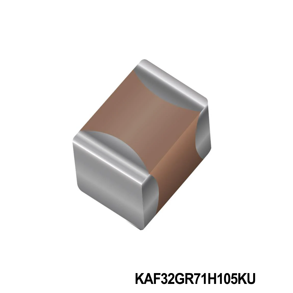 KYOCERA AVX KAF32GR71H105KU Multilayer Ceramic Capacitors MLCC - SMD/SMT 50V 1uF X7R 1210 10% AEC-Q200 FLEXITERM