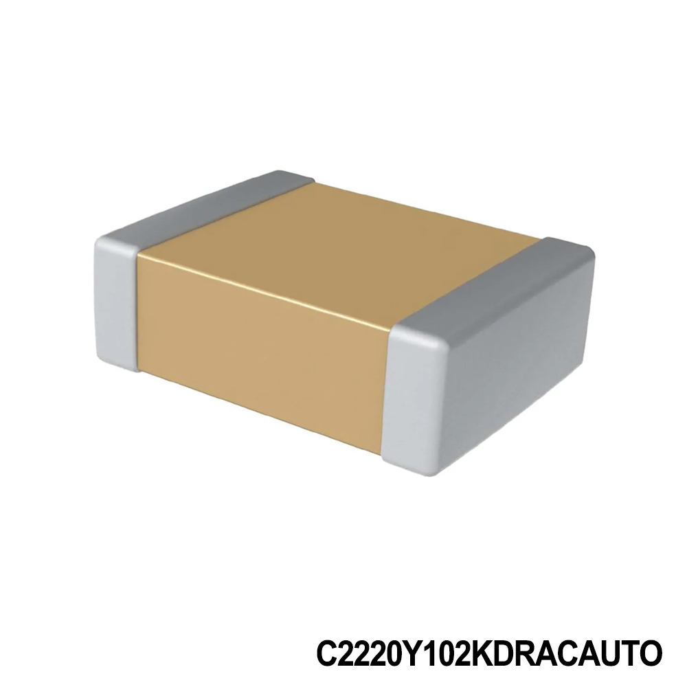 KEMET C1812R335K3RACT250 Multilayer Ceramic Capacitors MLCC - SMD/SMT 25V 3.3uF X7R 1812 10% Flex Soft