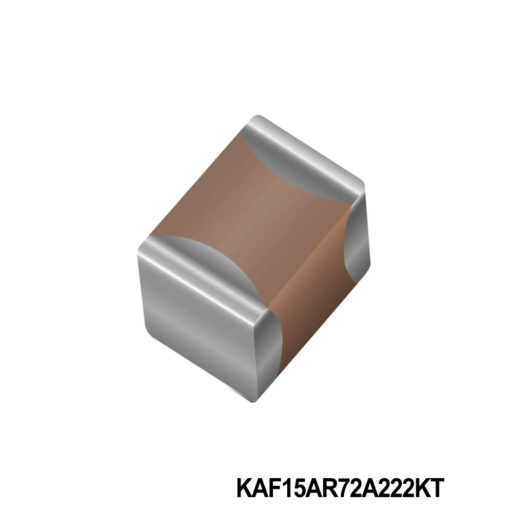 KYOCERA AVX KAF15AR72A222KT Multilayer Ceramic Capacitors MLCC - SMD/SMT 100V 2200pF X7R 0603 10% AEC-Q200 FLEXITERM