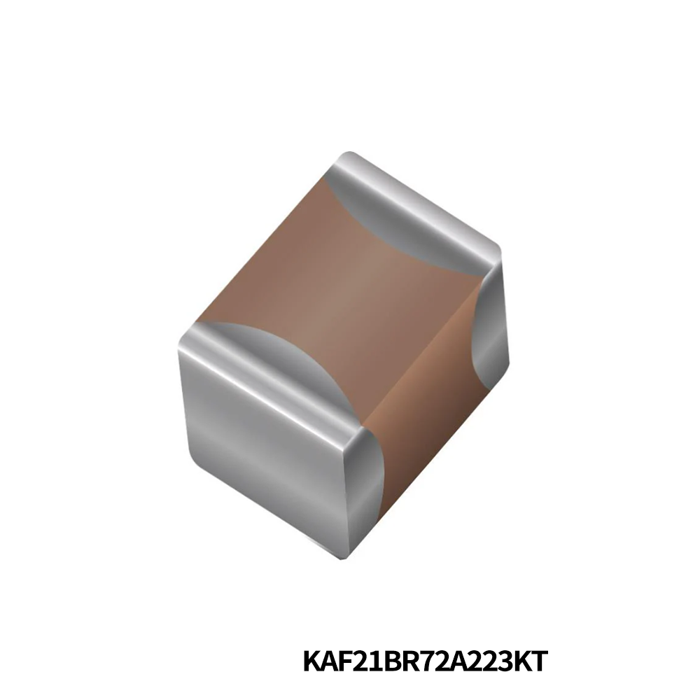 KYOCERA AVX KAF21BR72A223KT Multilayer Ceramic Capacitors MLCC - SMD/SMT 100V .022uF X7R 0805 10% AEC-Q200 FLEXIT