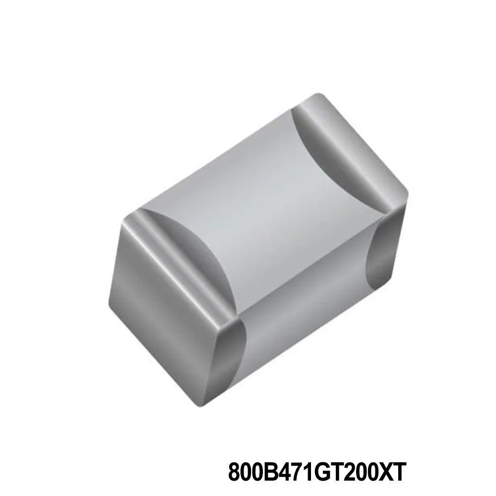 KYOCERA AVX 800B471GT200XT Multilayer Ceramic Capacitors MLCC - SMD/SMT 200volts 470pF 2%