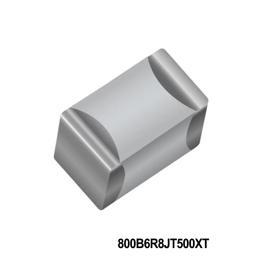 KYOCERA AVX 800B6R8JT500XT Multilayer Ceramic Capacitors MLCC - SMD/SMT 500volts 6.8pF 5% NP0