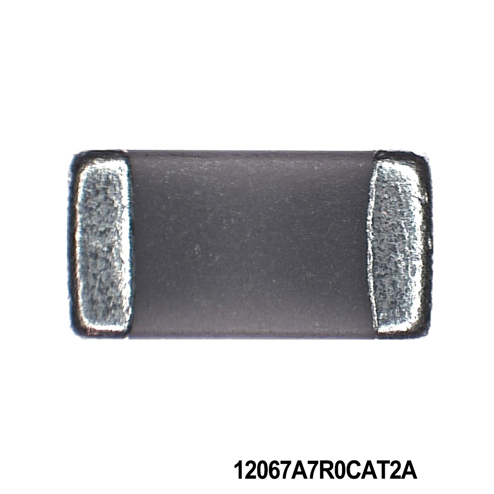 KYOCERA AVX 12067A7R0CAT2A  Multilayer Ceramic Capacitors MLCC - SMD/SMT STD MB CMAP - FN