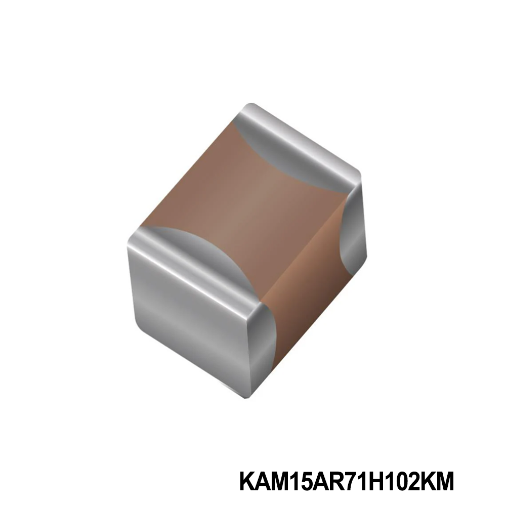 KYOCERA AVX KAM15AR71H102KM Multilayer Ceramic Capacitors MLCC - SMD/SMT 50V 1000pF X7R 0603 10% AEC-Q200