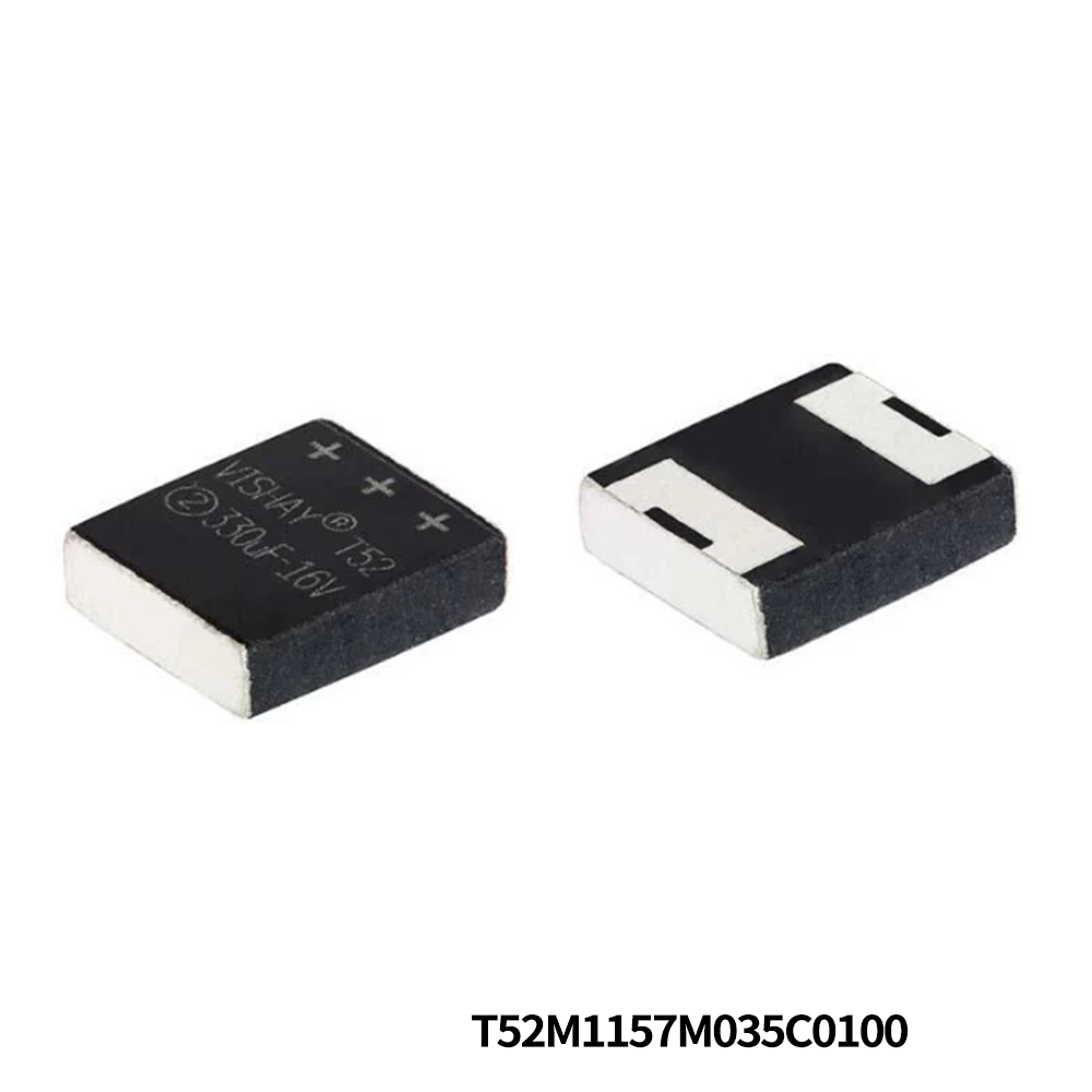 Vishay / Sprague T52M1157M035C0100 Tantalum Capacitors - Polymer PRELIMINARYT52157M035M12T0100